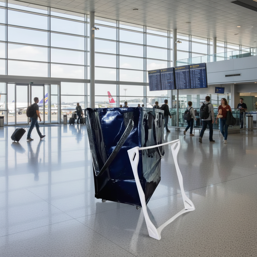 Hulken Bag Support Frame by HDZ3DWORKS - Lightweight ABS, Easy Assembly, Sturdy Portable Frame for Hulken Bags