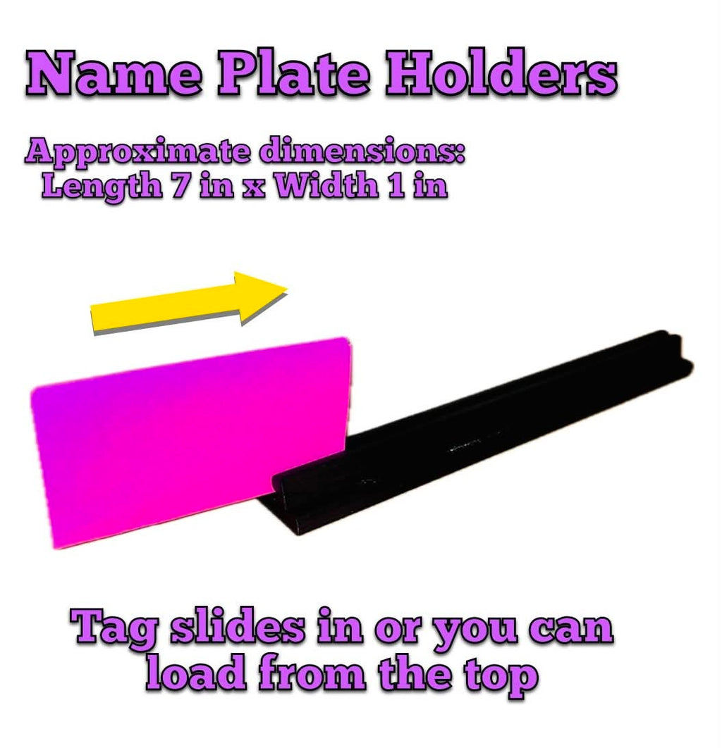 Teacher's Best Friend Name Tag Holder ⭐