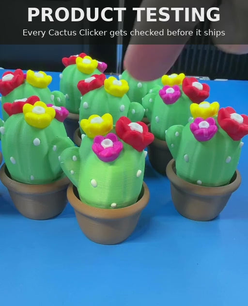 Cute cactus clickers